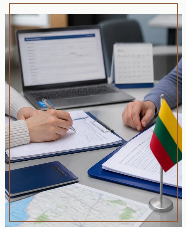 Профессиональное оформление визы в Литву для поездки в Гудермесе