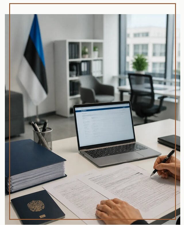 Оформление ВНЖ в Эстонии для переезда и легального проживания в Гудермесе